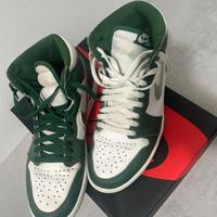 Jordan 1 Retro High OG george green/metallic silve