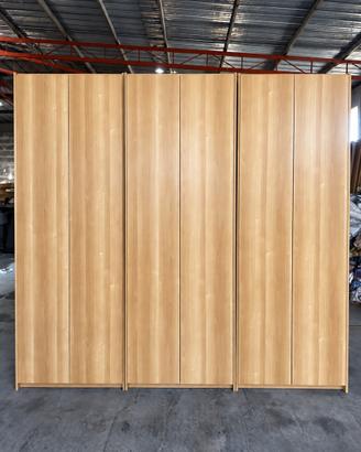🪵 ARMADIO MODULARE IN LEGNO – 6 ANTE