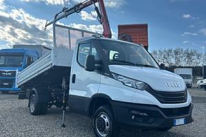IVECO DAILY 35C14 RIBALTABILE CON GRU NUOVI-2024