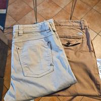 set 2 pantaloni lunghi uomo tg 46