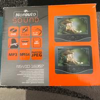 Lettore DVD per auto doppio schermo