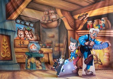 Scenografia di Pinocchio e/o Libro della Giungla