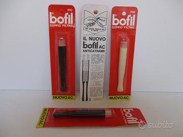 25 bocchini bofil doppio filtro ac anni 80+omaggio