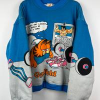 Felpa Garfield rara vintage 1978 Tg.L (S/M)