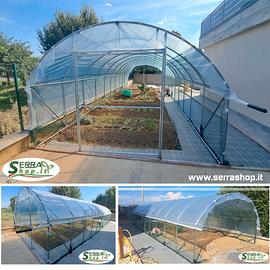 Serra tunnel NUOVO MODELLO con film orto giardino