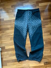 Lv jeans flower monogram