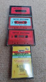 "Tutto Spectrum"Cassette per Spectrum; Retrogame