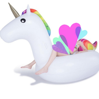 Unicorno gonfiabile per piscina o spiaggia
