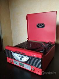 GIRADISCHI NILOX VINTAGE – VINILI /FM/MP3/SD