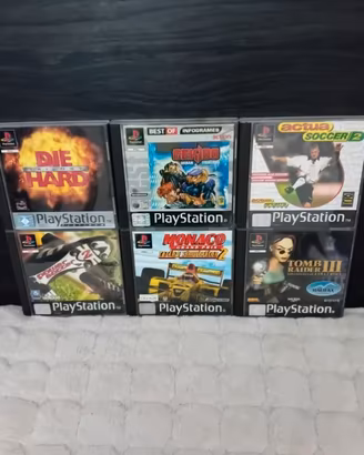 Lotto di Videogiochi ps1