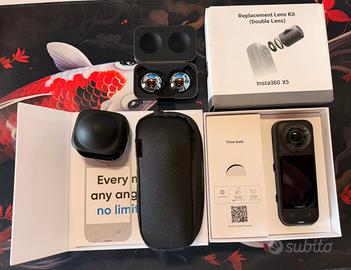 Insta360 X5 + accessori