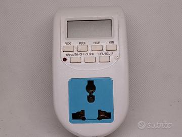 Presa di corrente con timer, 220V display digitale