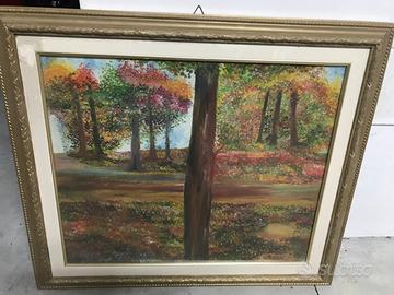 Quadro olio su tela Caruso Vincenzo