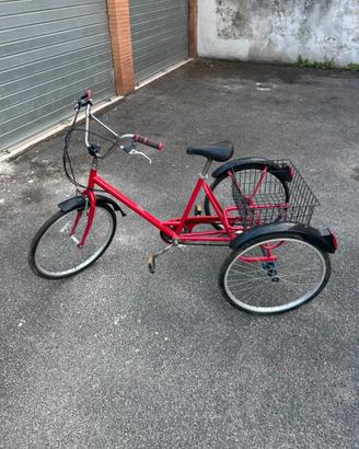 Bici a tre ruote