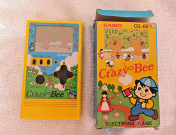 CASIO CRAZY BEE CG-85 (1984) gioco elettronico+box