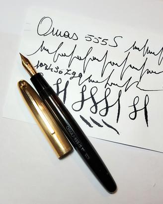 Omas 555 s Stilografica Vintage 