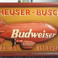 Budweiser Insegna quadro in 2D in legno