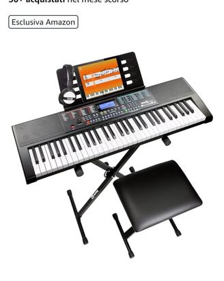 RockJam RJ660 Kit Tastiera Pianoforte 61 tasti