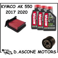 TAGLIANDO AK 550 17-20 MOTUL 5100