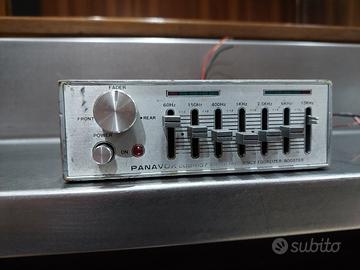 equalizzatore booster panavox eqb607
