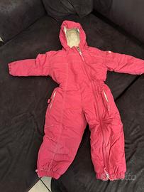 Tuta da neve bambina Decathlon- 4 anni- rosa