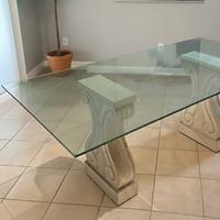 Tavolo in cristallo