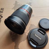 Samyang 16mm f2.0 