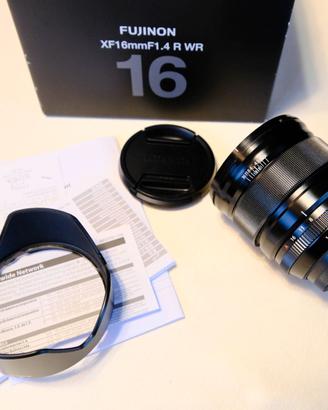 FUJIFILM FUJI FUJINON  XF 16mm f/1.4 R WR  16 1.4