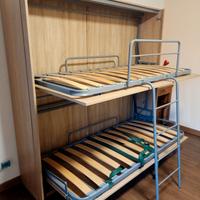 letto a castello a scomparsa 