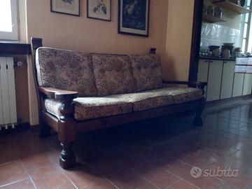 Divano in arte povera
