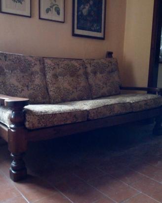 Divano in arte povera
