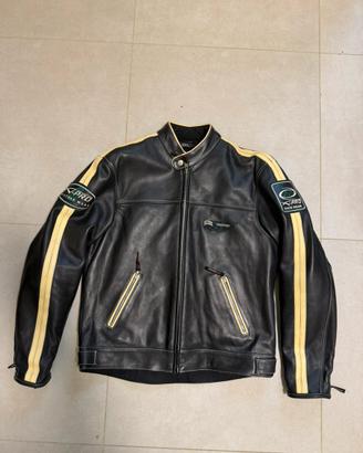 Giacca Moto A-Pro silverstone pelle