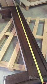 Travi legno per camino