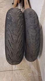 coppia gomme moto michelin road 5