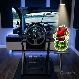 Logitech G923 (Volante-Pedali-Stand) PS4/PS5/PC