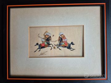 Miniatura persiana dipinta a mano