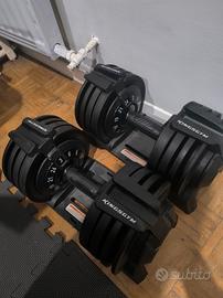 manubri regolabili 3-24 kg