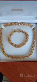 collana e bracciale 18k