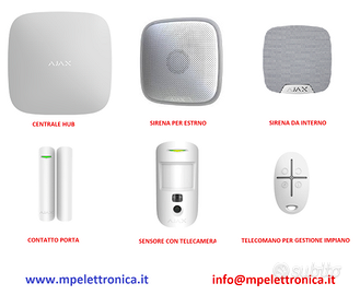 Antifurto pre-programmato pronto ad uso immediato