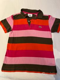 Polo Lacoste a righe bimbo