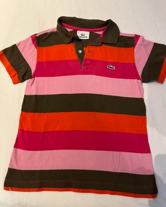 Polo Lacoste a righe bimbo