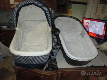 Nr. 2 port-enfant: 1 "Inglesina" (E 5 cad)