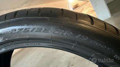 Gomme estive 275/35/19 pzero corsa