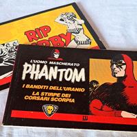 Fumetti strisce Phantom + Rip Kirby