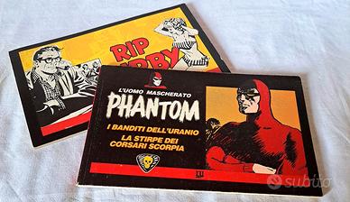 Fumetti strisce Phantom + Rip Kirby