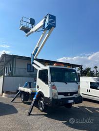 NISSAN CABSTAR 35.12 PIATTAFORMA 20M CON CESTELLO