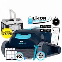 Robot Piscina Dolphin Liberty 400i Batteria Usato