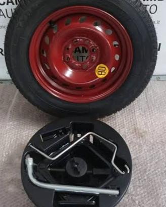 Kit Ruotino r13 fiat panda
