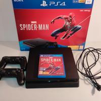 PS4 Slim 1 TB completa