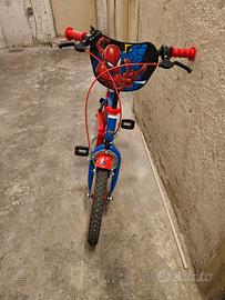 bici spiderman misura 14